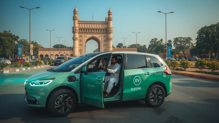 CM Punjab Launches Electric Taxi Service